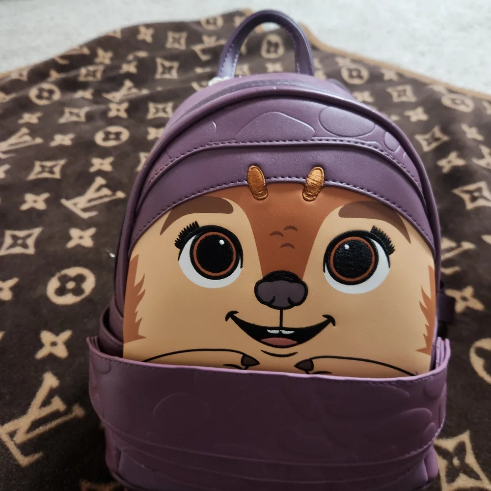Loungefly Purple Backpack-Tuktuk